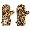 Mini Rodini Basic leopard fleece mittens Mini Rodini Basic leopard fleece mittens