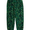 Mini Rodini Leopard fleece trousers green Mini Rodini Leopard fleece trousers green