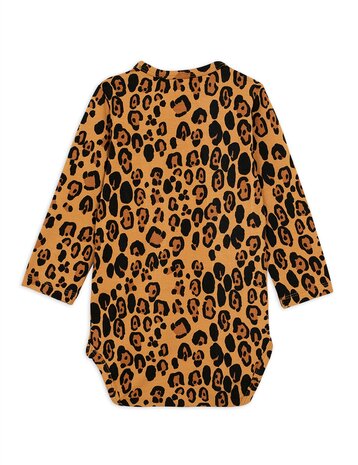 Mini Rodini Basic leopard ls body Mini Rodini Basic leopard ls body