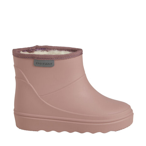 En Fant Gevoerde regenlaarzen - thermo boots short - 559 Old Rose