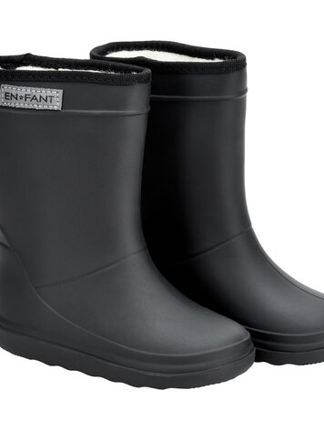 En Fant Gevoerde regenlaarzen - 106 Black
