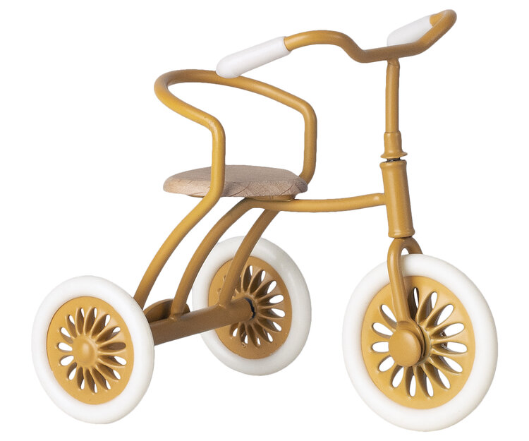 Maileg Abri à tricycle, Mouse - Ocher