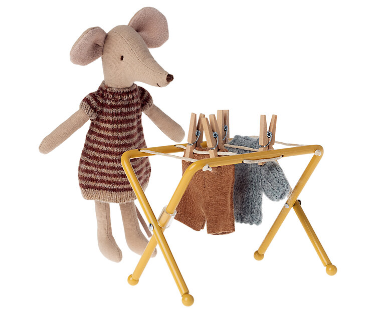 Maileg Drying rack Mouse