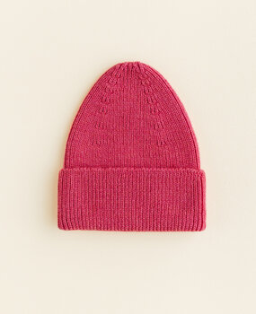 Hvid Beanie Fonzie KIDS - Lollipop