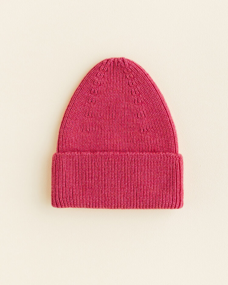 Hvid Beanie Fonzie KIDS - Lollipop - muts