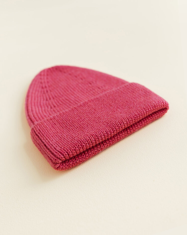 Hvid Beanie Fonzie KIDS - Lollipop - muts