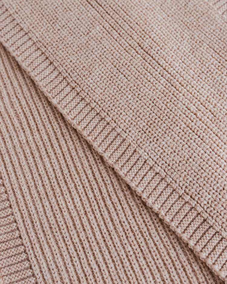 Hvid Scarf Gustave - Sand