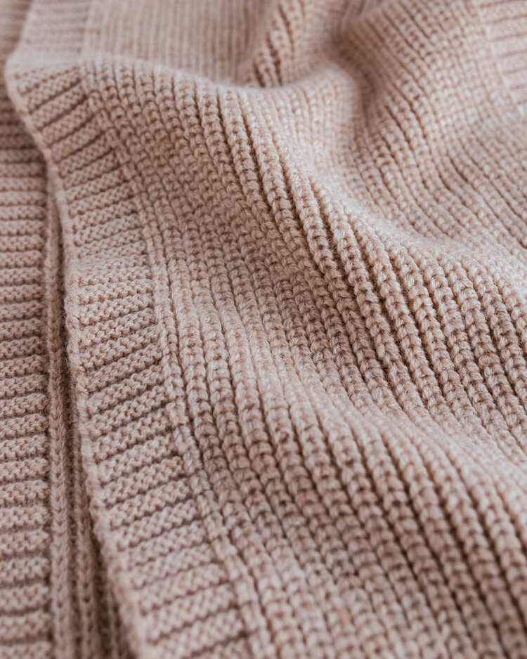 Hvid Scarf Gustave - Sand