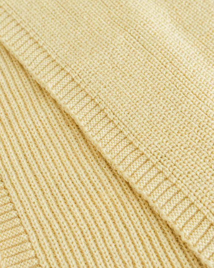 Hvid Scarf Gustave - Light Yellow