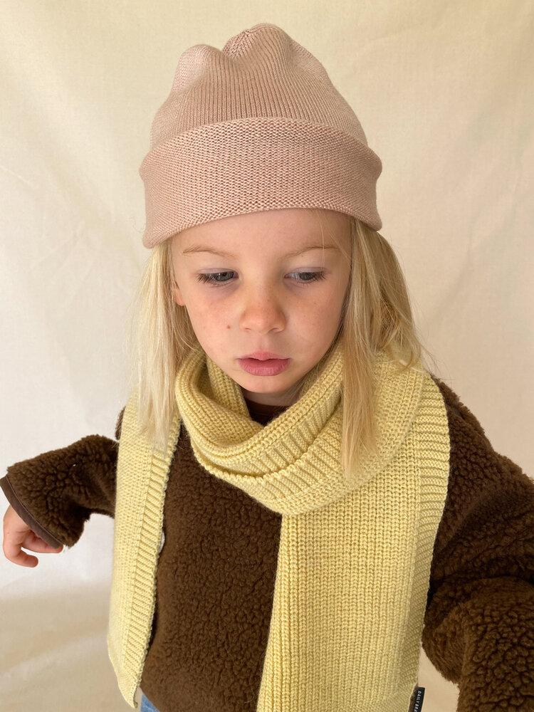Hvid Scarf Gustave - Light Yellow