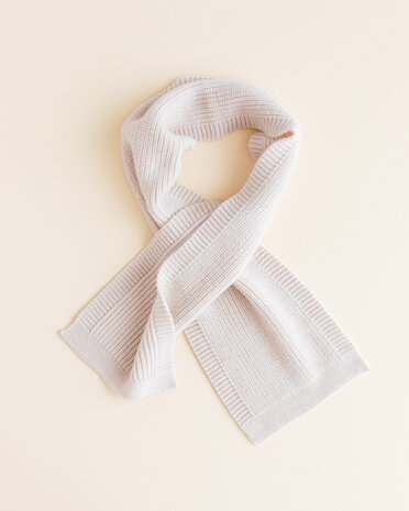 Hvid Scarf Gustave - Cream Hvid Scarf Gustave - Cream