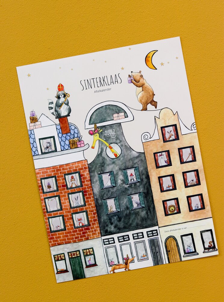 Juulz Sinterklaas aftelkalender Juulz Sinterklaas aftelkalender