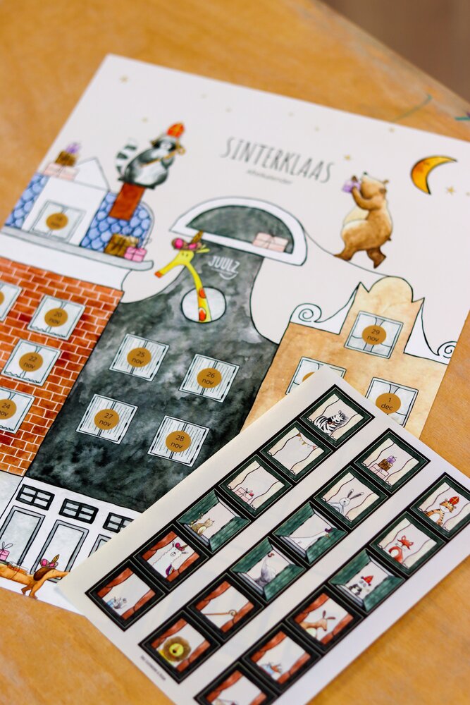 Juulz Sinterklaas aftelkalender Juulz Sinterklaas aftelkalender