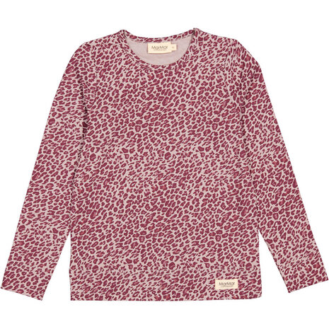 MarMar Copenhagen Leo tee leopard - 1488 Berry