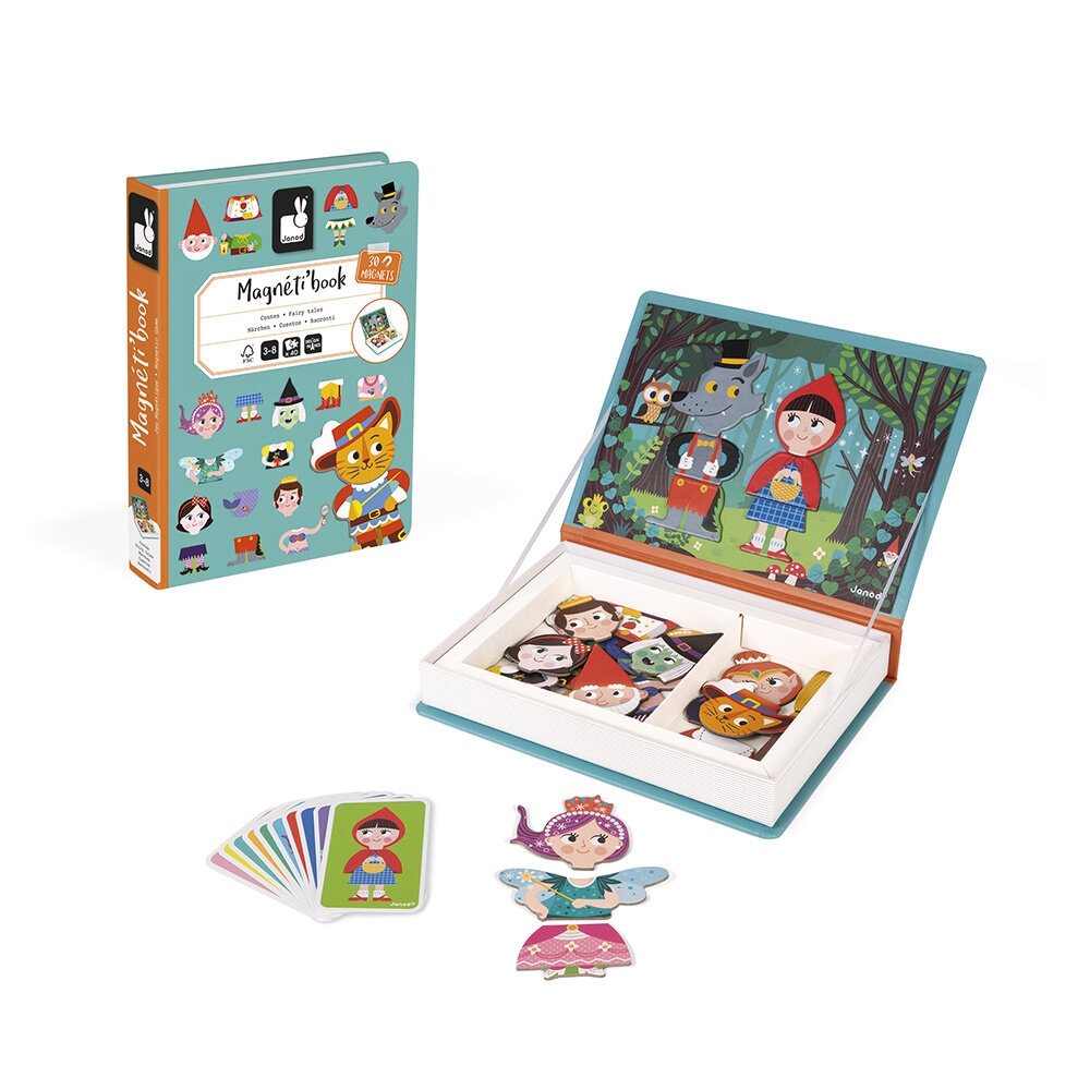 Janod Janod Magnetibook - Sprookjes Janod Janod Magnetibook - Sprookjes
