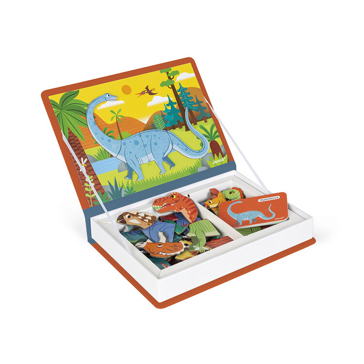 Janod Magnetibook - Dinosaurus