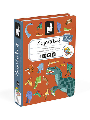 Janod Magnetibook - Dinosaurus