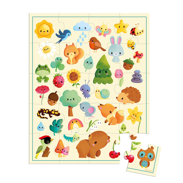 Janod Janod Puzzel - De Natuur