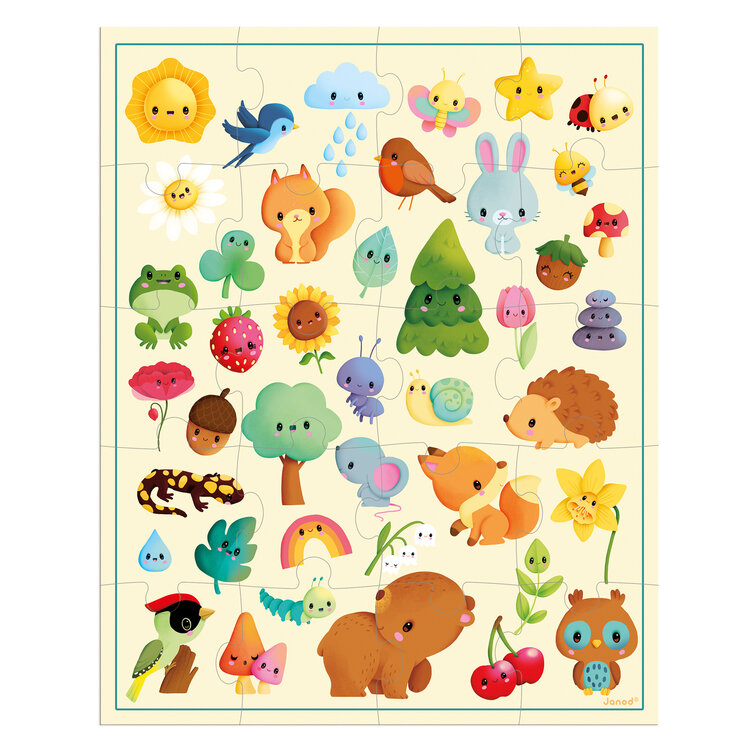 Janod Janod Puzzel - De Natuur