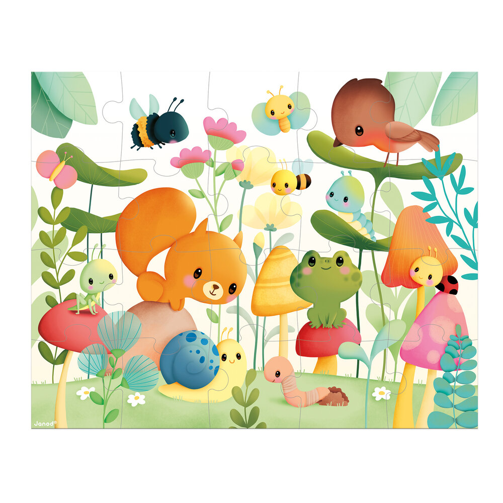 Janod Janod Puzzel - De Tuinvrienden Janod Janod Puzzel - De Tuinvrienden