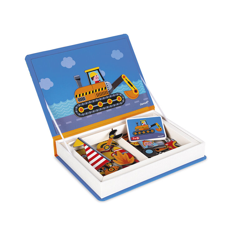 Janod Magnetibook - Racers