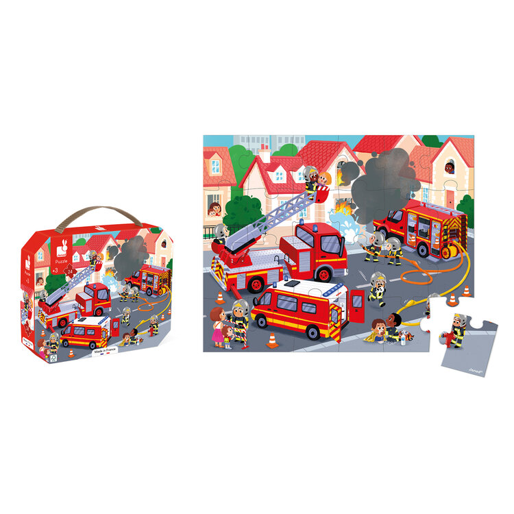 Janod Janod Puzzel - De Brandweer