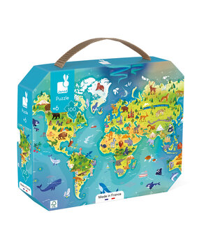 Janod Janod Puzzel - De wereld