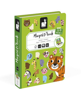 Janod Magnetibook - Dieren