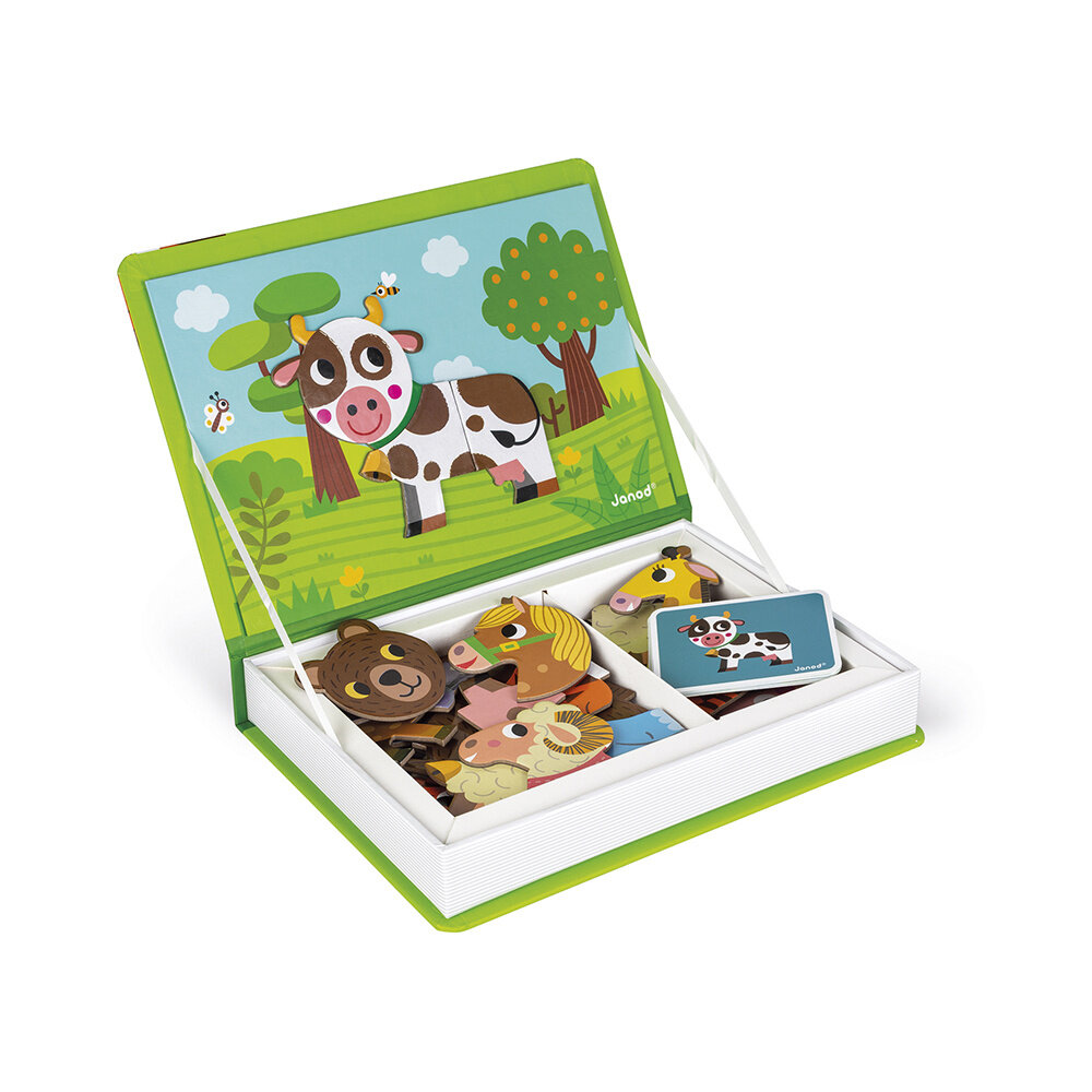 Janod Janod Magnetibook - Dieren Janod Janod Magnetibook - Dieren