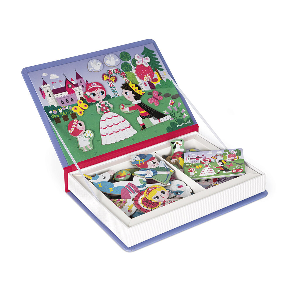 Janod Janod Magnetibook - Prinsessen Janod Janod Magnetibook - Prinsessen