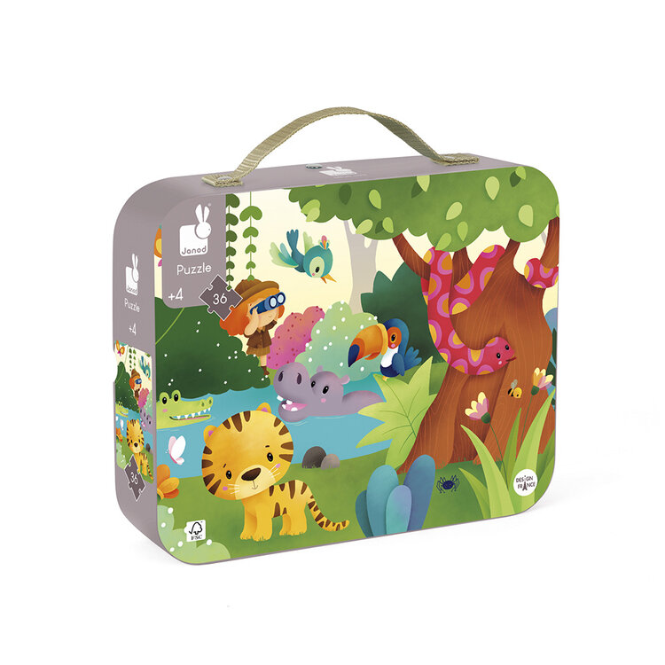 Janod Janod Puzzel - Panorama jungle