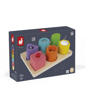 Janod Janod I Wood - Vorm en geluid puzzel