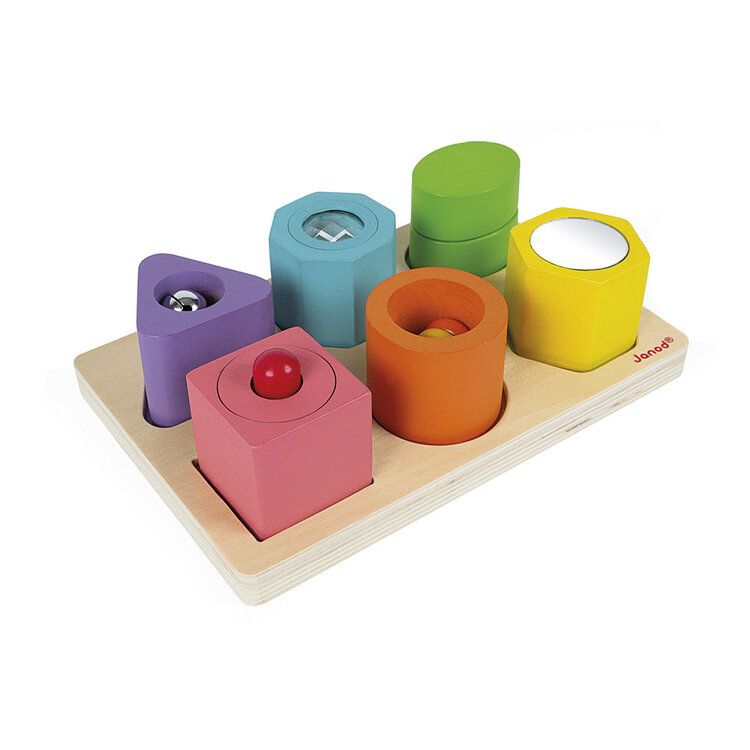 Janod Janod I Wood - Vorm en geluid puzzel