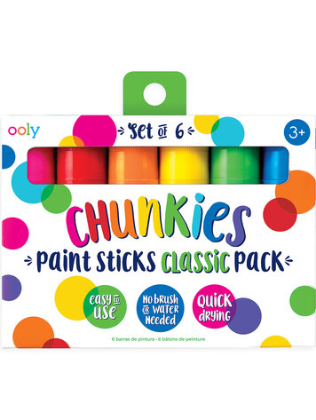 Ooly Chunkies Paint Sticks - Classic