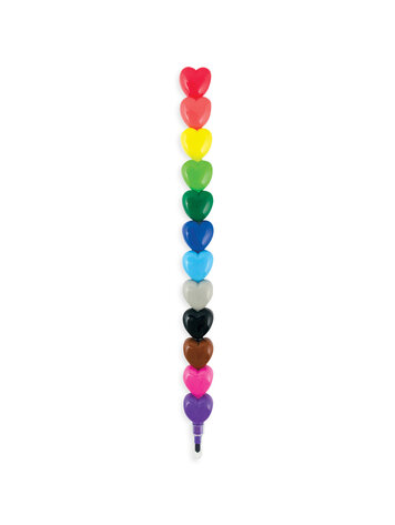 Ooly Ooly - Heart to Heart Stacking Crayons