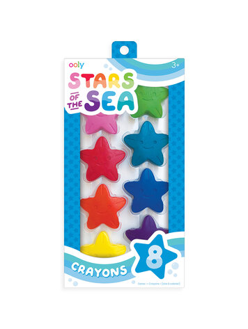 Ooly Ooly - Stars of the Sea Crayon