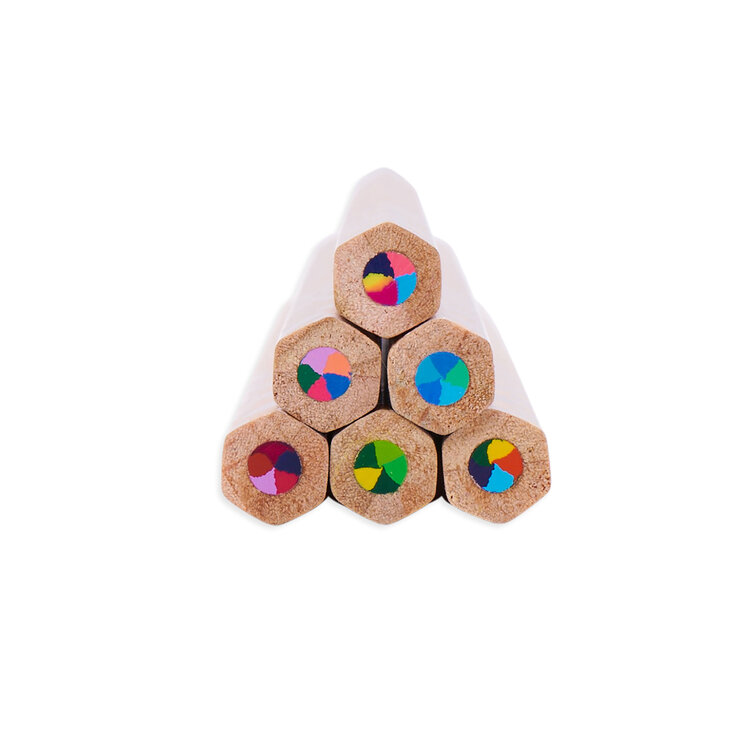Ooly Ooly - Kaleidoscope Multi Colored Pencils