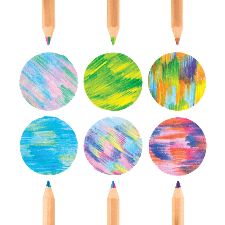Ooly Ooly - Kaleidoscope Multi Colored Pencils