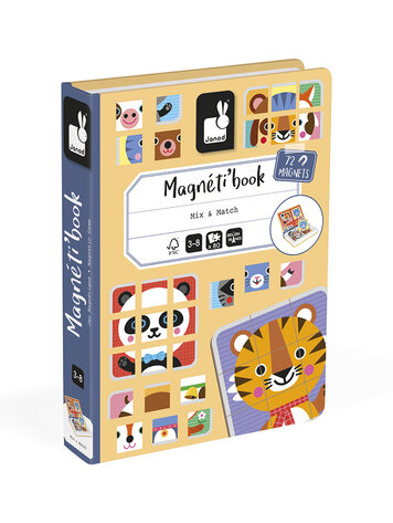 Janod Magnetibook - Mix & Match