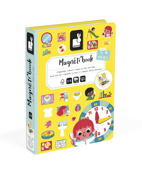 Janod Janod Magnetibook - Klok kijken