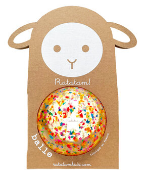 Ratatam Confetti balls sheep 10 cm