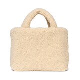 Studio Noos Ecru teddy mini handbag