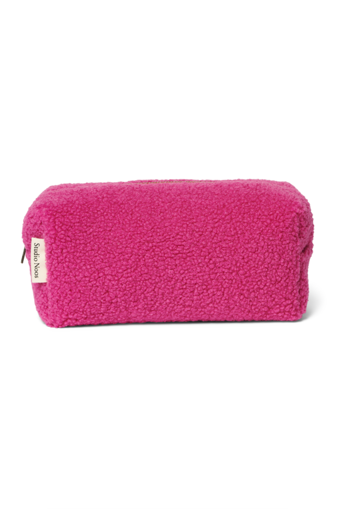 Studio Noos Pink teddy pouch Studio Noos Pink teddy pouch