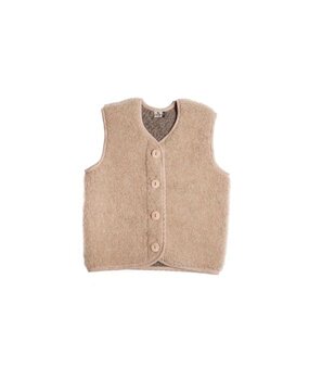 Alwero Bodywarmer vest po junior - sand brown Alwero Bodywarmer vest po junior - sand brown