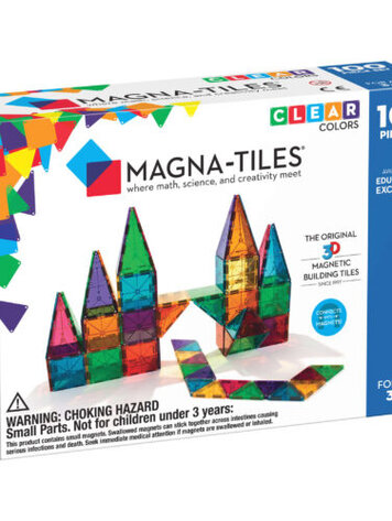Magna Tiles Clear Colors 100 stuks