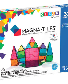 Magna Tiles Clear Colors 32 stuks