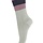 30 22157 305 Wide stripes socks Seagrass