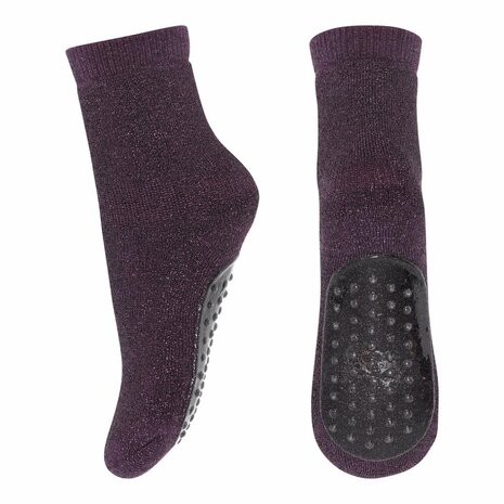 MP Denmark 10 79208 2001 Celina socks - anti-slip Dark Purple MP Denmark 10 79208 2001 Celina socks - anti-slip Dark Purple