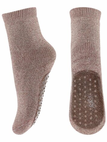 MP Denmark 10 79208 76 Celina socks - anti-slip Brown Sienna