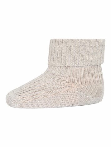 MP Denmark 10 57025 4109 Ida glitter socks Ecru